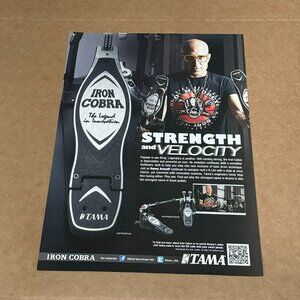 Kenny Aronoff - TAMA DRUMS - 2011 Vintage Print Advertisement